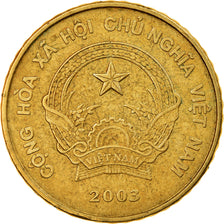 Moneda, Vietnam, SOCIALIST REPUBLIC, 500 Dông, 2003, Vantaa, MBC, Níquel