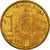 Moneta, Serbia, Dinar, 2009, EF(40-45), Mosiądz niklowy, KM:39