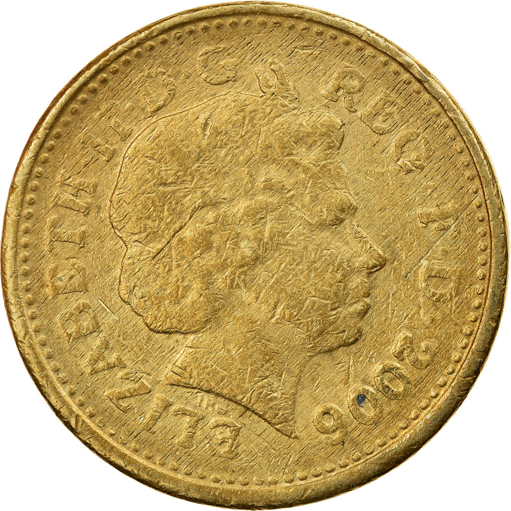 Moneta, Gran Bretagna, Elizabeth II, Pound, 2006, British Royal Mint, MB+