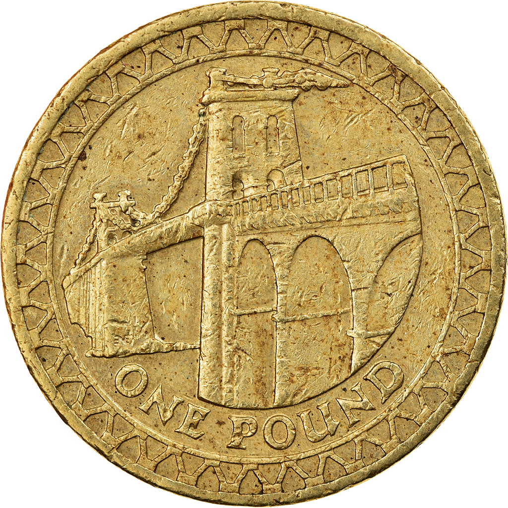 Moneta, Gran Bretagna, Elizabeth II, Pound, 2005, British Royal Mint, MB+