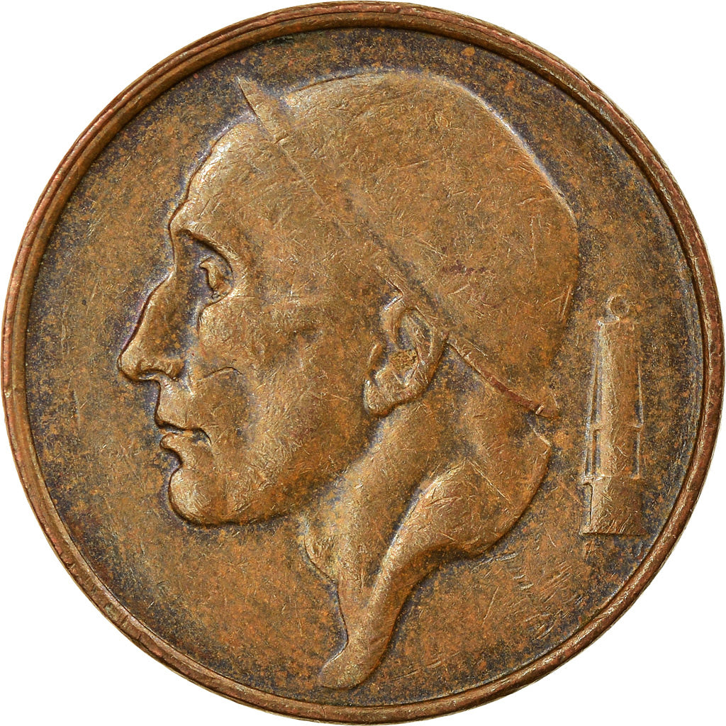 Moneda, Bélgica, Baudouin I, 50 Centimes, 1996, BC+, Bronce, KM:148.1