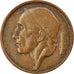 Moeda, Bélgica, Baudouin I, 50 Centimes, 1996, VF(30-35), Bronze, KM:148.1