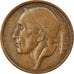 Moneda, Bélgica, Baudouin I, 50 Centimes, 1996, BC+, Bronce, KM:148.1