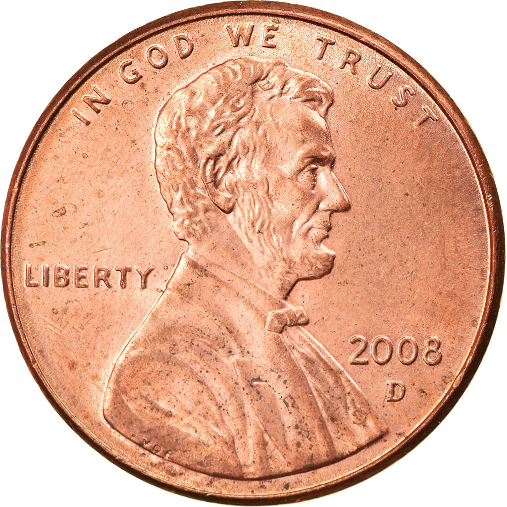 Münze, Vereinigte Staaten, Lincoln Cent, Cent, 2008, U.S. Mint, Denver, VZ