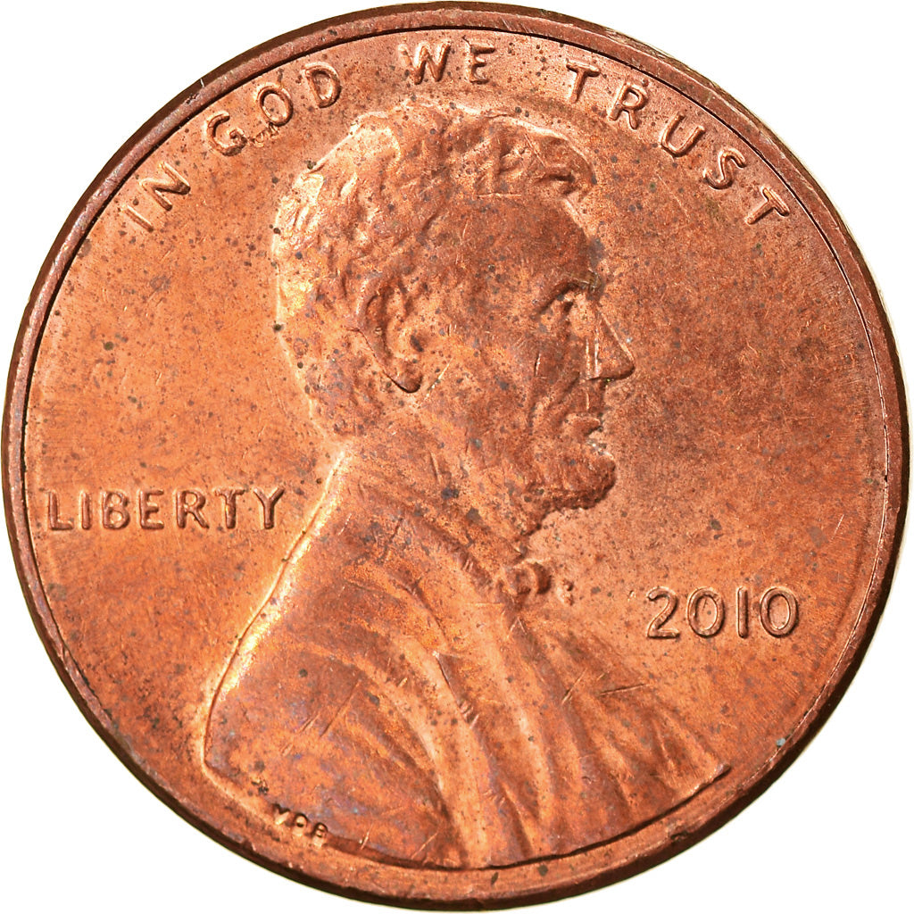 Moneta, Stati Uniti, Lincoln - Shield Reverse, Cent, 2010, U.S. Mint