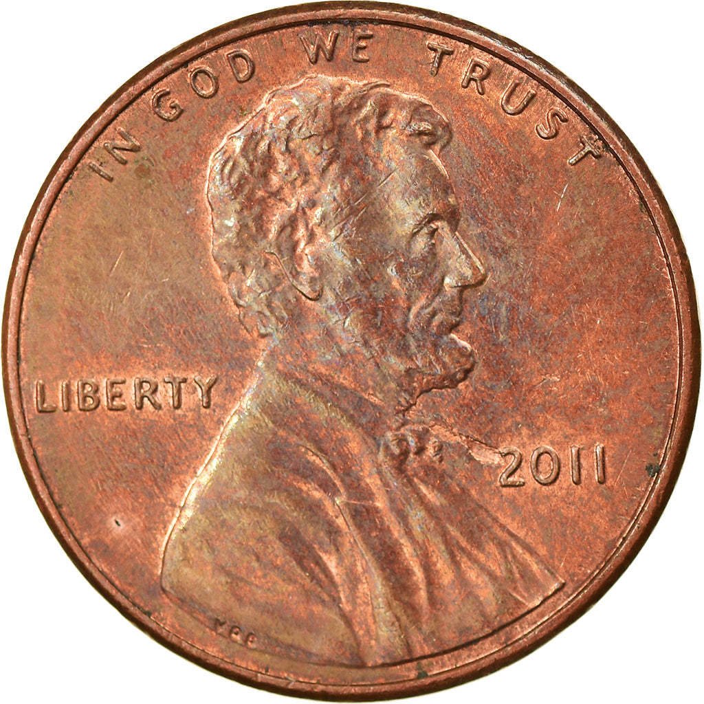 Münze, Vereinigte Staaten, Lincoln - Shield Reverse, Cent, 2011, U.S. Mint