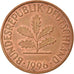 Monnaie, République fédérale allemande, 2 Pfennig, 1996, Hambourg, TTB