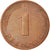 Munten, Federale Duitse Republiek, Pfennig, 1983, Hambourg, ZF, Copper Plated