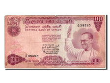 Ceylon, 100 Rupees, 1970, KM #78a, 1970-10-26, VF(20-25), E36.38595