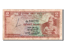 Banknote, Ceylon, 2 Rupees, 1974, 1974-08-27, VF(20-25)