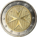 Malta, 2 Euro, 2013, Paris, UNZ, Bi-Metallic, KM:132