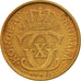 Monnaie, Danemark, Christian X, Krone, 1925, Copenhagen, TTB, Aluminum-Bronze