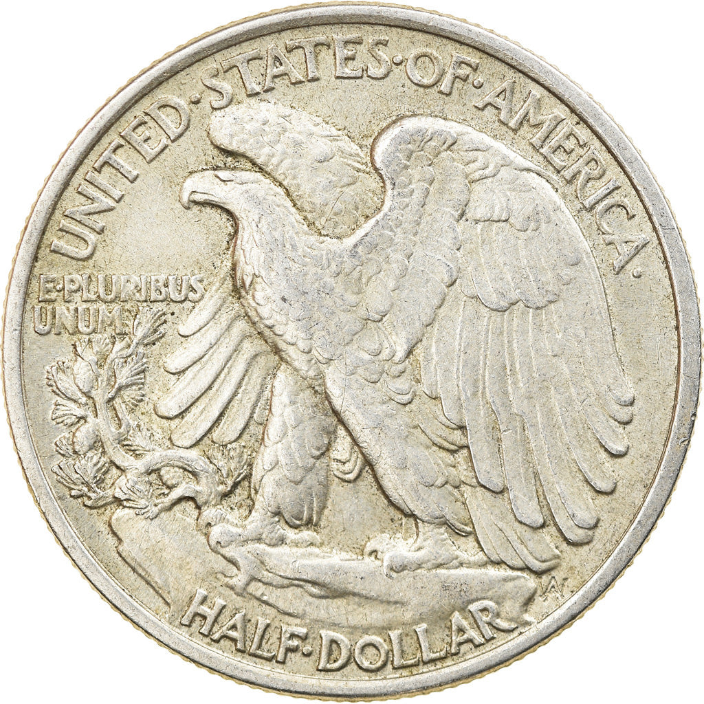 Moneta, Stati Uniti, Walking Liberty Half Dollar, Half Dollar, 1943, U.S. Mint