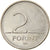 Münze, Ungarn, 2 Forint, 2000, VZ, Copper-nickel, KM:693
