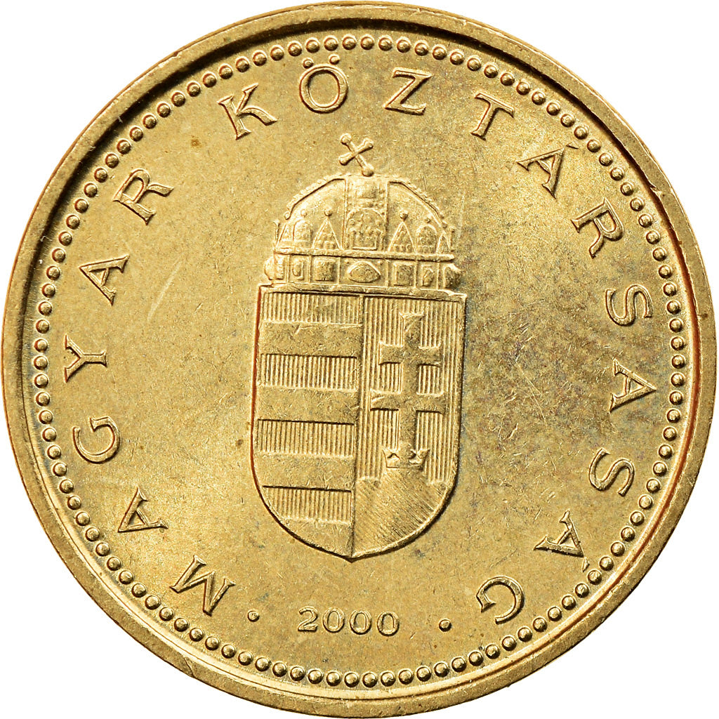 Moneda, Hungría, Forint, 2000, Budapest, EBC, Níquel - latón, KM:692