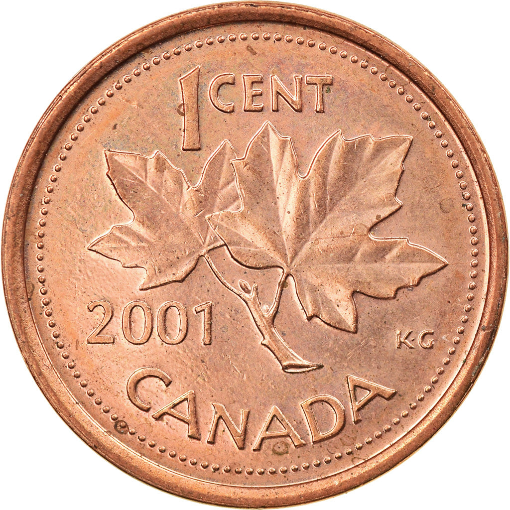 Münze, Kanada, Elizabeth II, Cent, 2001, Royal Canadian Mint, Ottawa, VZ