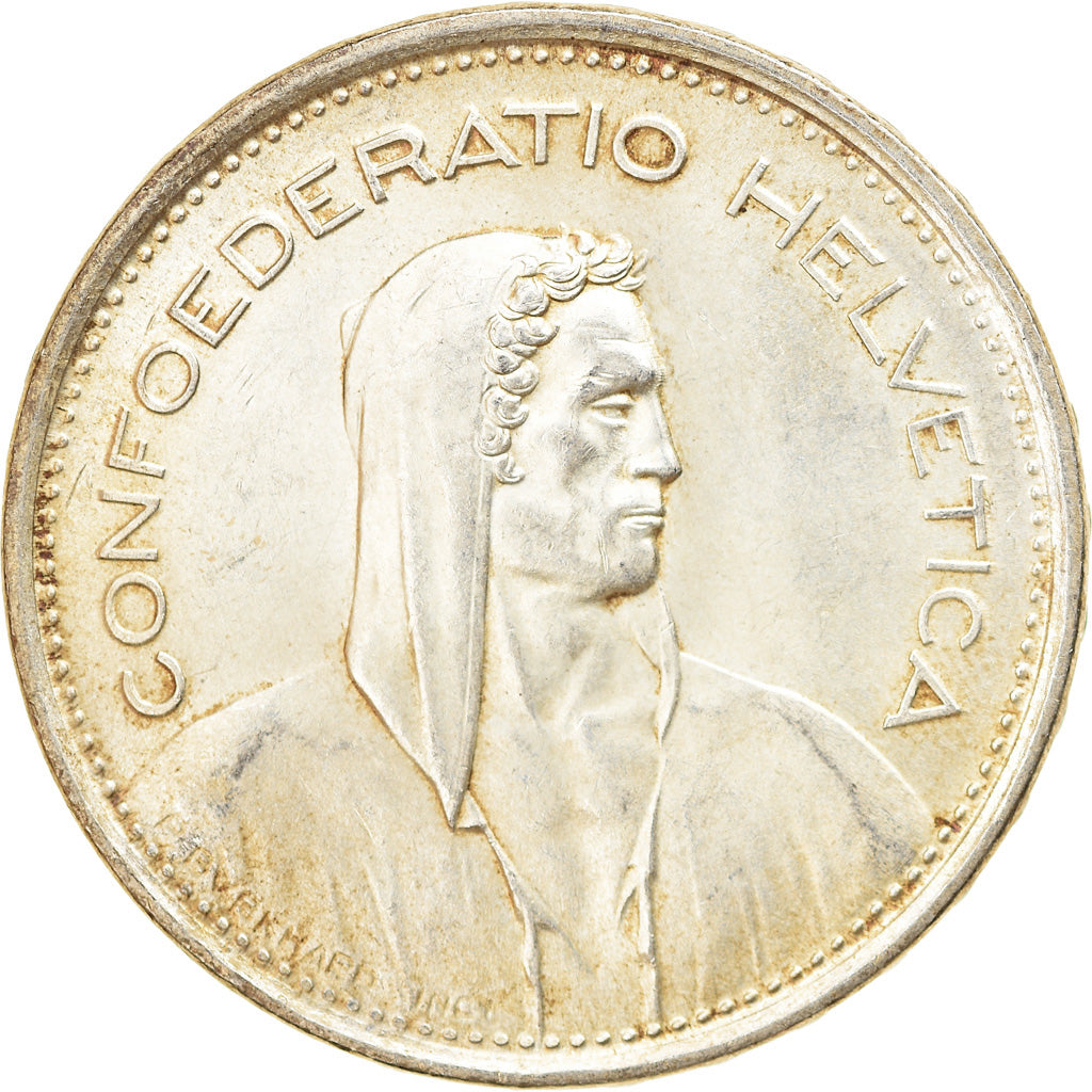 Monnaie, Suisse, 5 Francs, 1967, Bern, TTB+, Argent, KM:40
