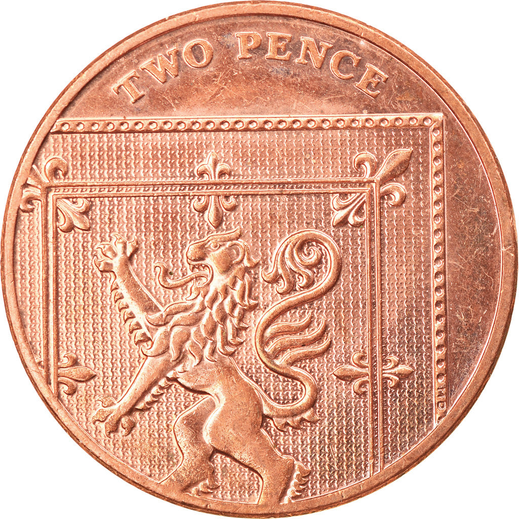 Moneta, Gran Bretagna, 2 Pence, 2014, SPL-, Acciaio placcato rame