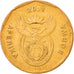Münze, Südafrika, 20 Cents, 2001, Pretoria, SS, Bronze Plated Steel, KM:225