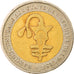 Moneta, Stati dell'Africa occidentale, 200 Francs, 2003, BB, Bi-metallico, KM:14