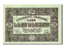 Géorgie, 3 Roubles type 1919-21