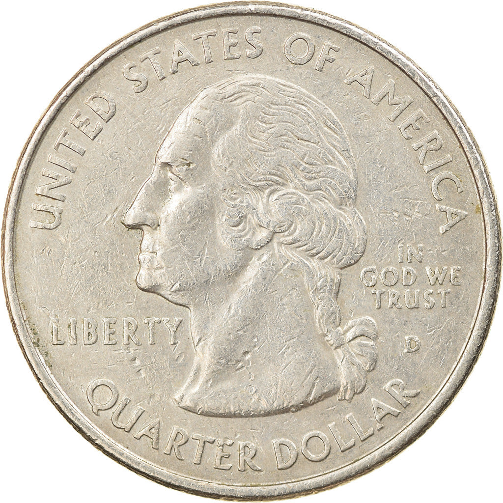 Moneta, Stati Uniti, Connecticut, Quarter, 1999, U.S. Mint, Denver, BB, Rame