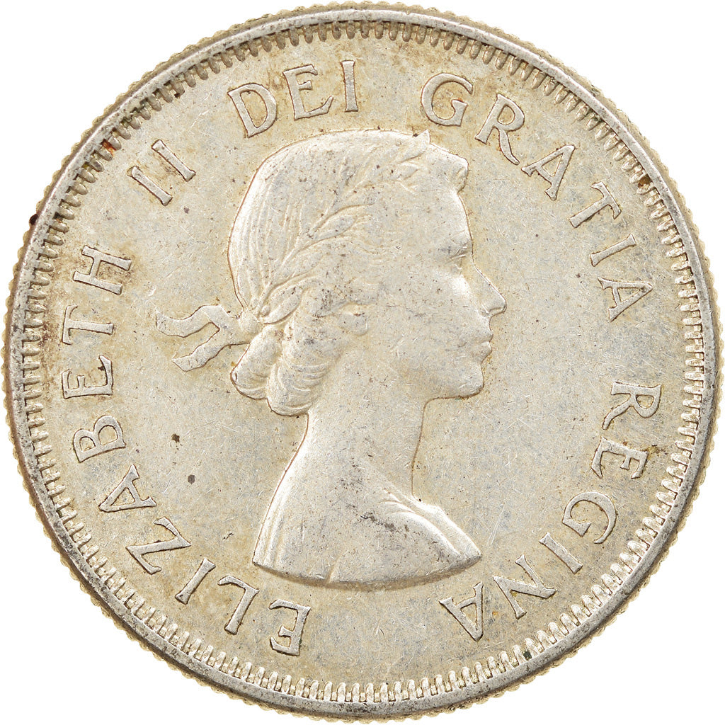 Monnaie, Canada, Elizabeth II, 25 Cents, 1960, Royal Canadian Mint, Ottawa, TTB