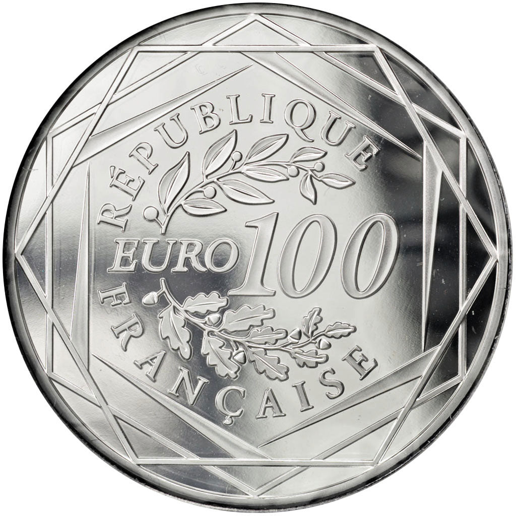 Münze, Frankreich, 100 Euro, 2014, STGL, Silber