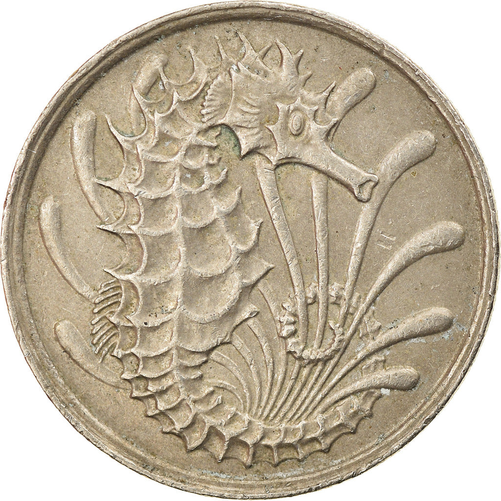 Moneta, Singapur, 10 Cents, 1979, Singapore Mint, EF(40-45), Miedź-Nikiel, KM:3