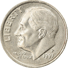 Moneta, Stati Uniti, Roosevelt Dime, Dime, 1997, U.S. Mint, Philadelphia, BB