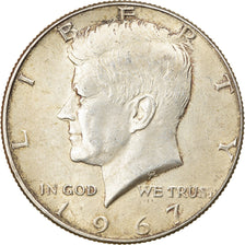 Moneta, Stati Uniti, Kennedy Half Dollar, Half Dollar, 1967, U.S. Mint