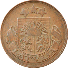 Münze, Latvia, 5 Santimi, 1922, SS, Bronze, KM:3