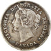 Münze, Kanada, Victoria, 5 Cents, 1890, S+, Silber, KM:2