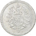Monnaie, GERMANY - EMPIRE, Wilhelm II, Pfennig, 1917, Berlin, TTB, Aluminium