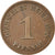 Moneda, ALEMANIA - IMPERIO, Wilhelm II, Pfennig, 1908, Munich, MBC, Cobre, KM:10
