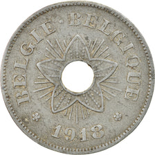 Moneta, Belgio, 50 Centimes, 1918, BB, Zinco, KM:83