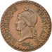 Moeda, França, Dupré, Centime, 1849, Paris, AU(50-53), Bronze, KM:754