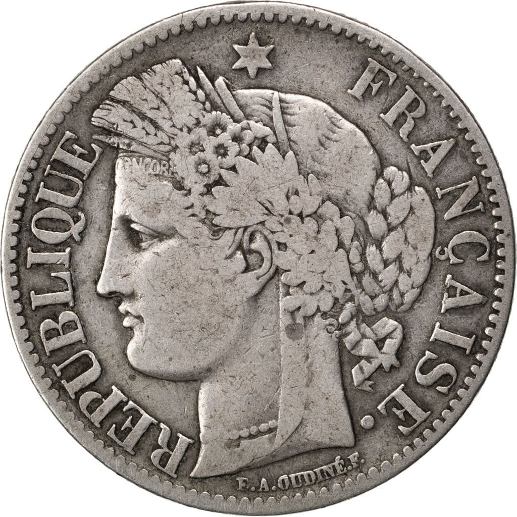 IIème République, 2 Francs Cérès, 1849 A Paris