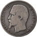 Monnaie, France, Napoleon III, Napoléon III, 2 Francs, 1856, Strasbourg, TB