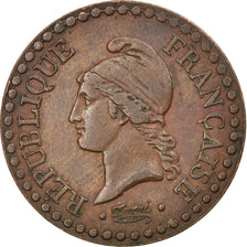 Moeda, França, Dupré, Centime, 1849, Paris, AU(50-53), Bronze, KM:754