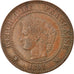 Münze, Frankreich, Cérès, 2 Centimes, 1891, Paris, VZ, Bronze, KM:827.1