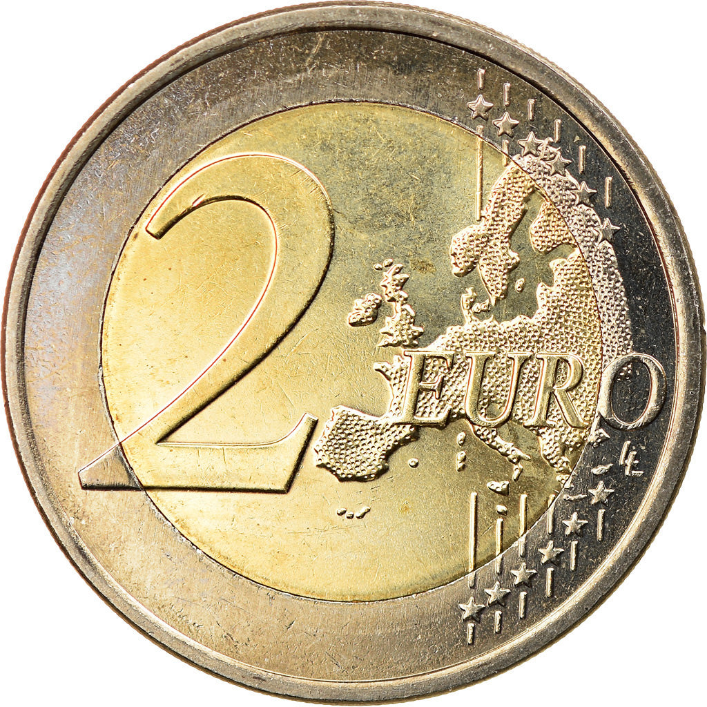 Finnland, 2 Euro, Helene Schjerfbeck, 2012, VZ, Bi-Metallic, KM:182
