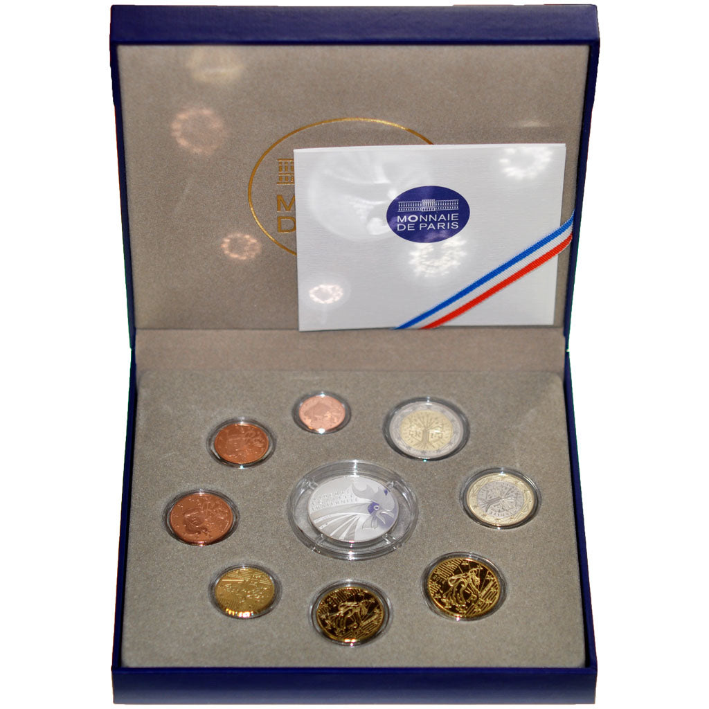 Coin, France, 1 Cent to 10 Euro, 2014, MS(65-70)