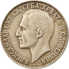 Monnaie, Yougoslavie, Alexander I, 2 Dinara, 1925, SUP, Nickel-Bronze, KM:6
