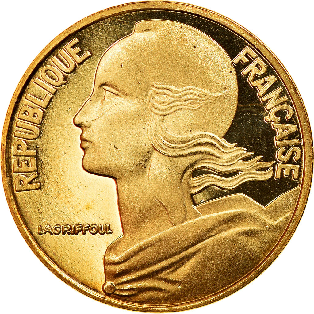 Coin, France, Marianne, 5 Centimes, 2001, Paris, Proof, MS(65-70)