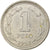 Coin, Argentina, Peso, 1957, AU(55-58), Nickel Clad Steel, KM:57