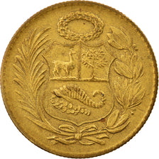 Münze, Peru, 1/2 Sol, 1962, SS, Messing, KM:220.5