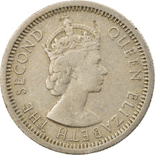 Moneda, Estados del Caribe Oriental , Elizabeth II, 10 Cents, 1955, MBC, Cobre -
