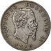 Coin, Italy, Vittorio Emanuele II, 5 Lire, 1870, Milan, VF(20-25), Silver