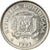 Moneda, República Dominicana, 10 Centavos, 1991, EBC, Níquel recubierto de